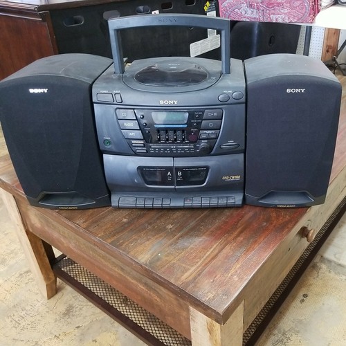Sony cfd zw160 boombox - sony,