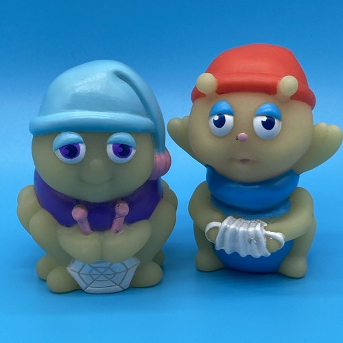 1980s glo worm pvc vinyl - 1980s,