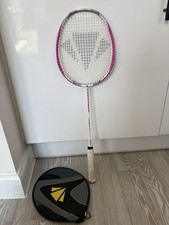 Pink Carlton Badminton Racket