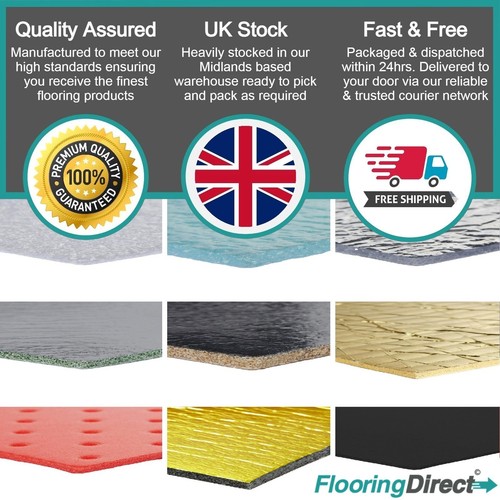 Acoustic underlay for laminate - acoustic,