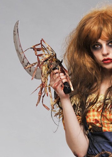 Halloween zombie scarecrow - halloween,