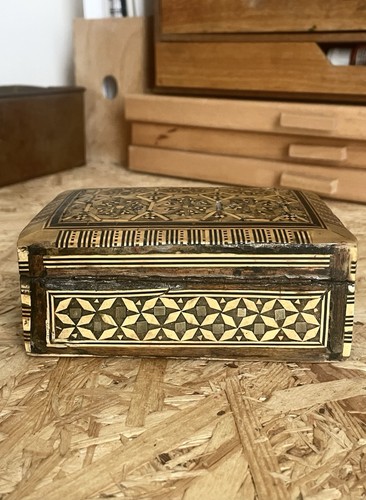 Moorish mosaic marquetry - mosaic,