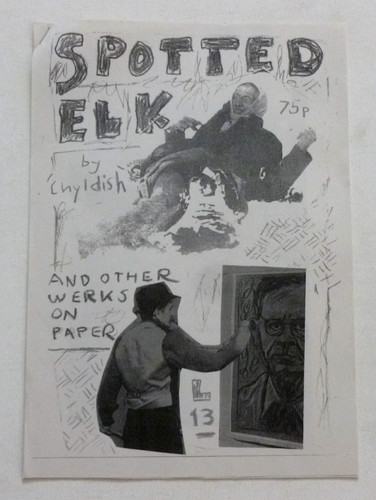 Billy childish spotted elk art - spotted,