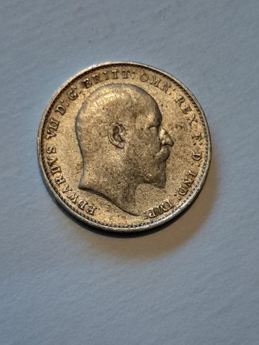 1910 edward vii - vii, threepence
