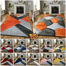 New Modern Large Shaggy Rugs Hallway Runner Living Room Rugs Bedroom Carpet Mats
