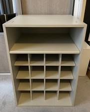 Integrated Kitchen Cabinet Wine Rack Unit Grey 50cm W x 70cm H – Storage