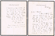 Victorian 1876 ALS LETTER on