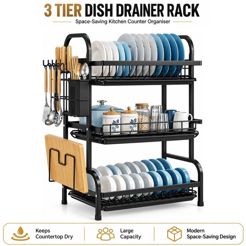 Tier dish drainer - 3,