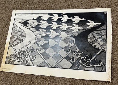 Vintage escher original - mc,
