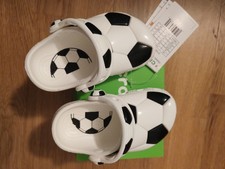 Crocs classic soccer ball clog
