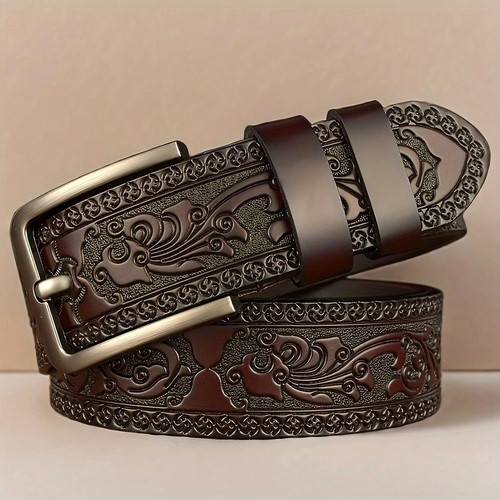 Men genuine split leather - genuine,