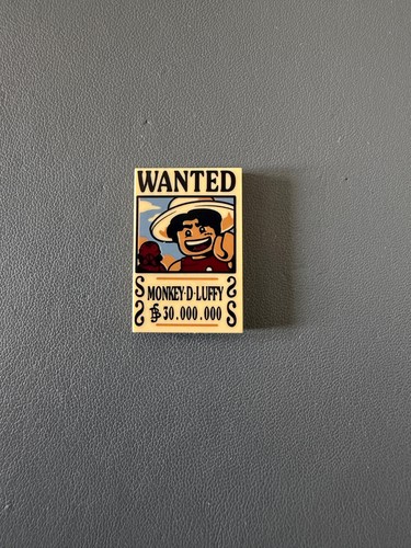 Lego one piece wanted - lego,