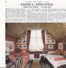 ETON SCHOOL: THE ROOMS OF