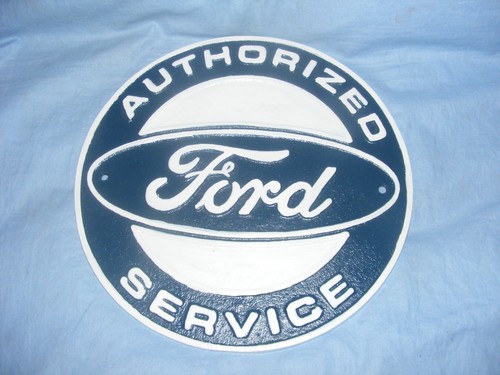 Ford service car - car, sign