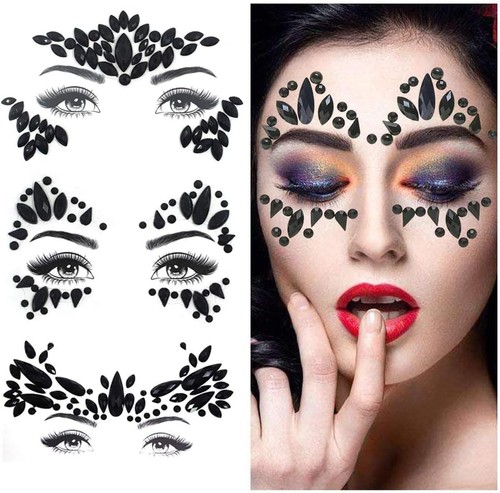 Halloween face gems black - gems,