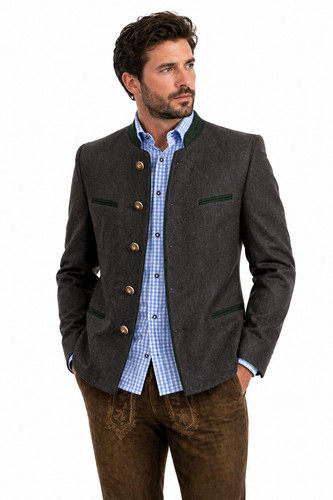 Men charcoal grey tyrol - charcoal,