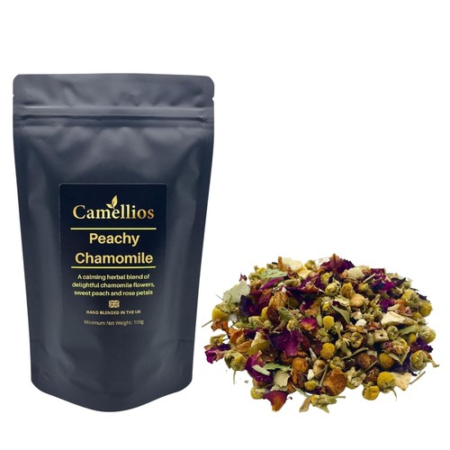 Peachy chamomile tea herbal - tea,,