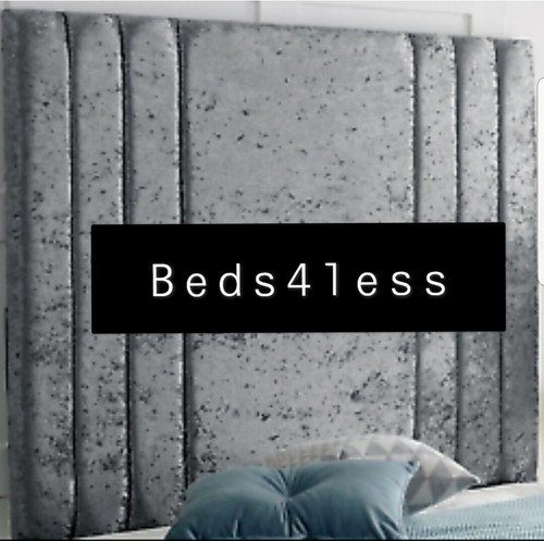 High crushed velvet wall - crushed,