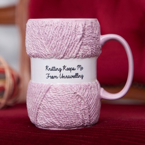 Knitting keeps from - 'knitting,