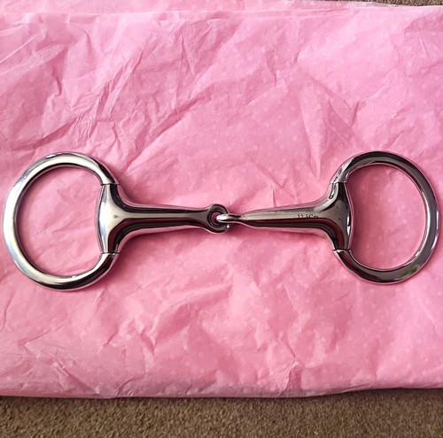 Eggbutt jointed snaffle 5cm - jointed, 12.5cm