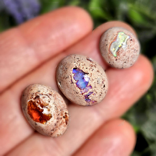 Mexican fire opal crystal - opal,