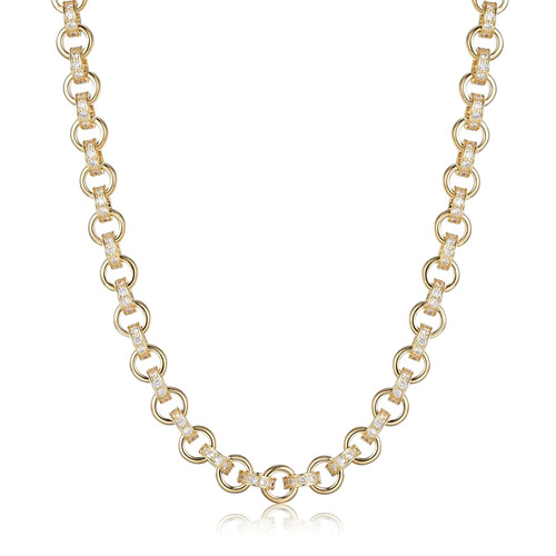 Man women 9ct gold belcher - man,