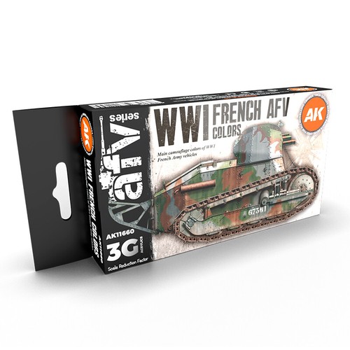 Ww1 french afv colors - ww1,