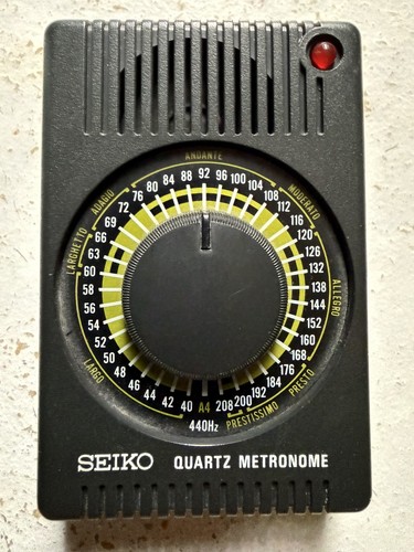 Seiko quartz metronome - quartz, sqm-358