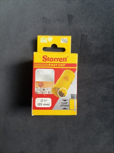 Starrett fch0100 25mm hole - 25mm,
