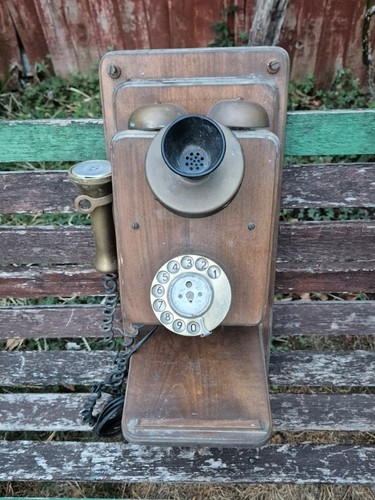 Vintage wooden wall mounted - wooden, wall-mounted