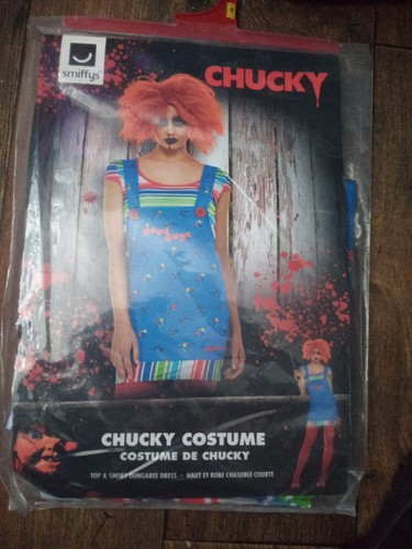 Chucky costume ladies small - chucky,