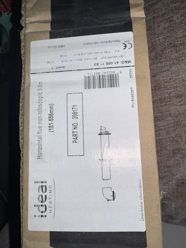 Ideal horizontal flue kit - ideal,