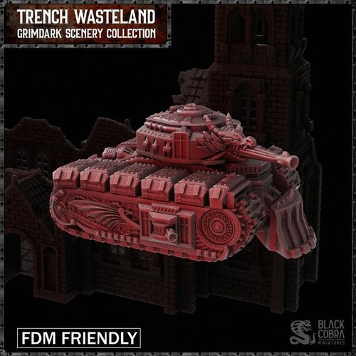 Grimdark trench tank for - grimdark,