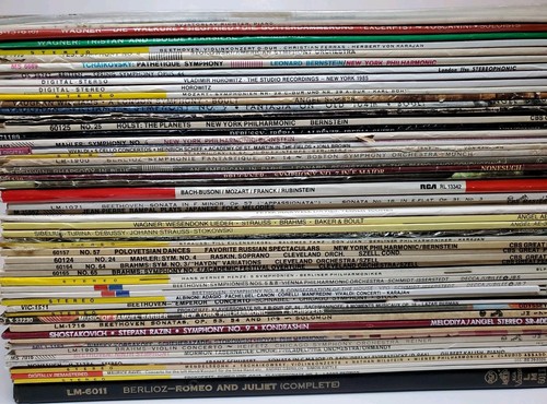 Classical vinyl great - classical, lp's