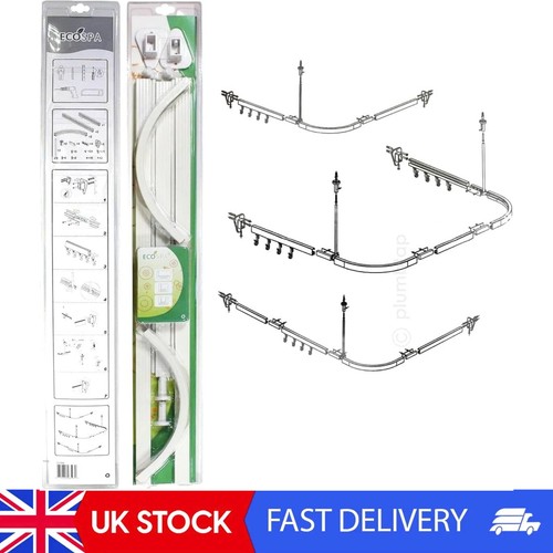 Angled bathroom shower curtain - bathroom,