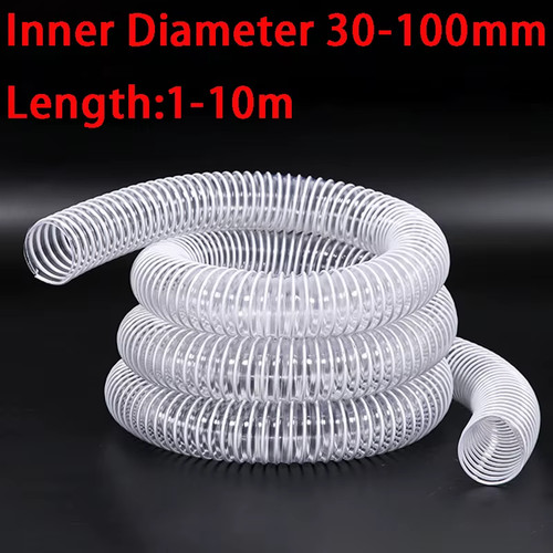 Transparent pvc plastic hose - transparent,