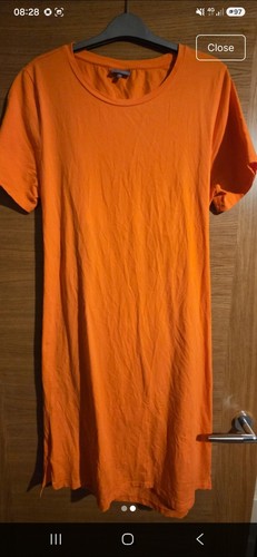 Oliver bonas orange dress with - oliver,