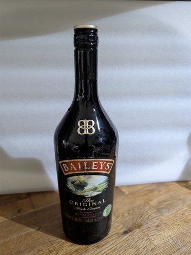 Empty baileys irish cream - baileys,