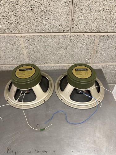 Celestion pair 1969 pre rola - celestion,