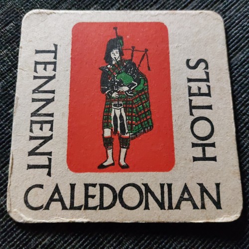 Tennents beer mat - tennents, uk