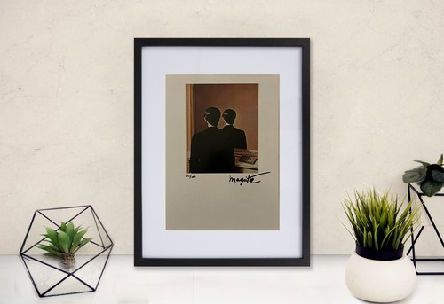René magritte hand - rené, hand-signed