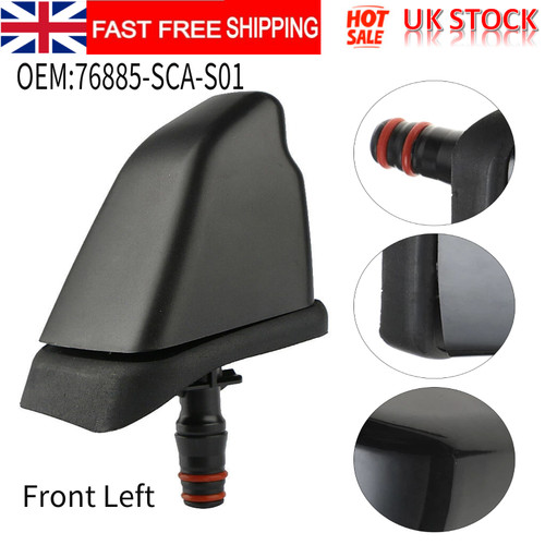 Left headlight washer jet - left,