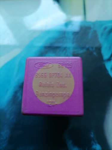 Purple fuel pump relay - ,, escort