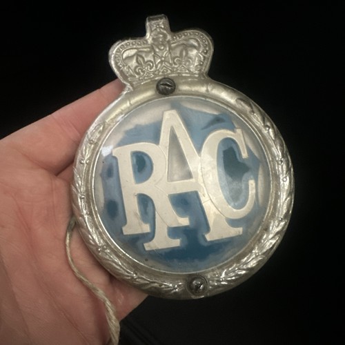 Vintage rac grill badge - vintage,