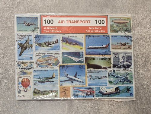 Air transport 100 used - air, postage