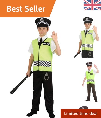 Kids police uniform fancy - police,