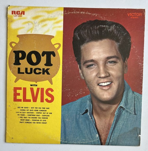 Elvis presley pot luck with - elvis,