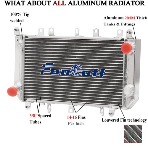 Aluminum radiator for - aluminum,