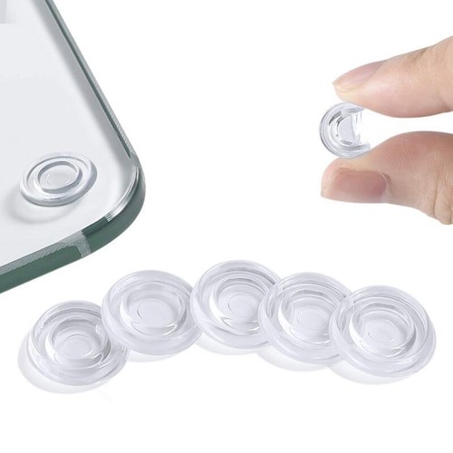 Round glass table - round, anti