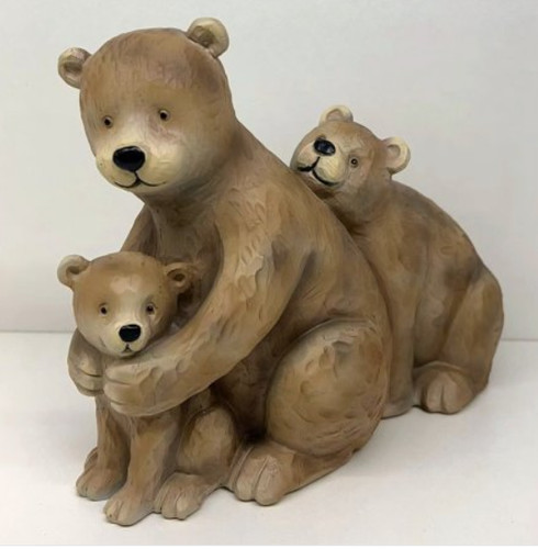 Bear family ornament - family, cute